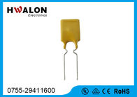 fusible 40A PPTC thermique de 16V 8.9mm réglable dans la forme jaune et rectangulaire