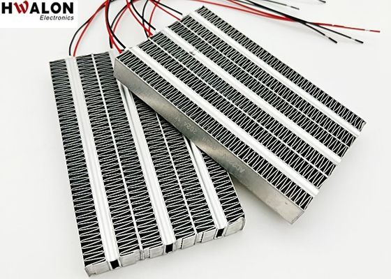 Chauffage en aluminium de 300 W PTC Chauffage à air en céramique Élément de chauffage à température constante pour appareil de ventilation 120*75*15 mm