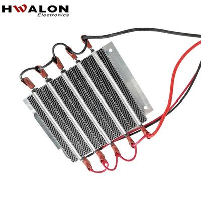 Élément de chauffage en céramique PTC isolé 345v 1500w pour souffleur à air chaud dans la plage de température de travail