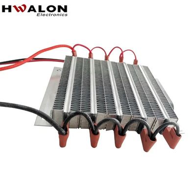Élément de chauffage en céramique PTC isolé 345v 1500w pour souffleur à air chaud dans la plage de température de travail