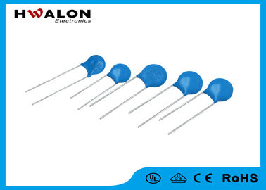 Couleur bleue d'avance de la série 10D 471k du diamètre 10mm de varistance d'opération de chaîne large droite de tension