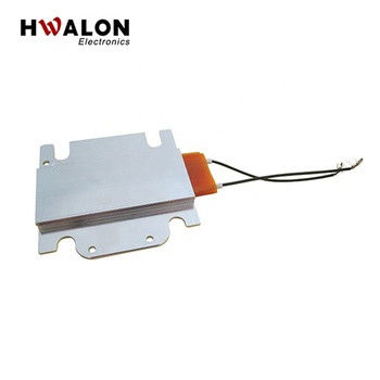 Chauffage uniforme à économie d'énergie autorégulant Multi tension 12 V 24 V 36 V 48 V 110 V 220 V AC DC 60 x 28 mm Plaque chauffante PTC en céramique avec protection contre la surchauffe pour petit appareil électroménager, appareil de beauté